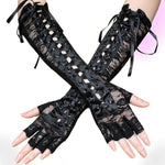 Sexy Gothic Valentine Gloves