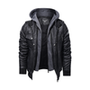 Hooded Vindictation Leather Jacket