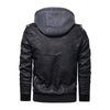 Hooded Vindictation Leather Jacket