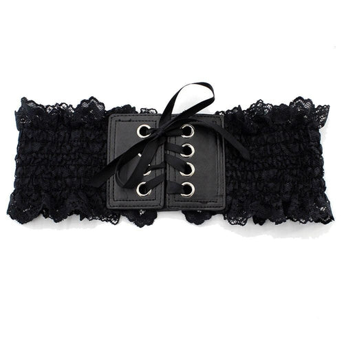 Retro Lace Corset Belt