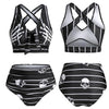 Retro Skull Tankini Swimwear