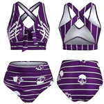 Retro Skull Tankini Swimwear