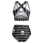 Retro Skull Tankini Swimwear