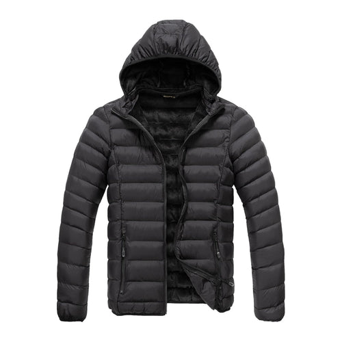 Winter Man Warm Jacket Packable Light Mens