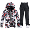 Men New Winter Snowboard Suit