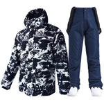 Men New Winter Snowboard Suit