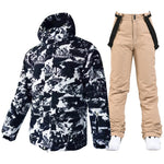 Men New Winter Snowboard Suit