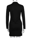 Gothic High-Necked Long Sleeve Dress