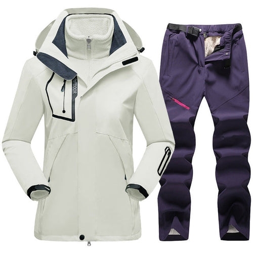 Women's Winter Ski Jacket and Pants Set