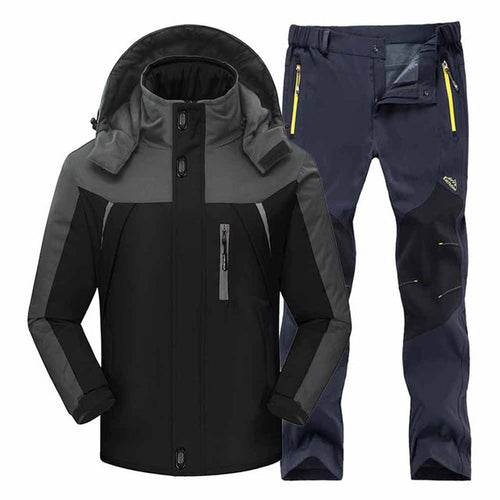 2022 Design Men's Winter Ski Jacket and Pants Set