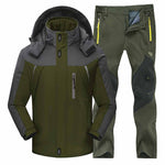 2022 Design Men's Winter Ski Jacket and Pants Set