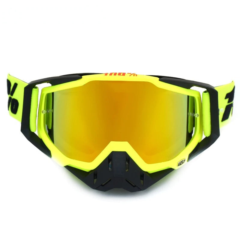 Yellow-Yellow-Black For Skiing Glasses Helmet Ski Mask Snowmobile Snowboard Goggles